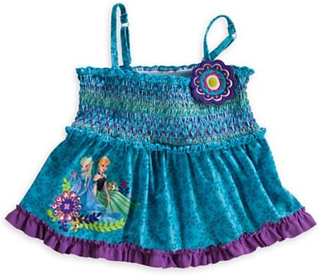 Anna and Elsa Tankini Swimsuit for Girls (2pc) Size 3