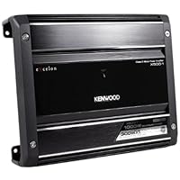 Kenwood X500 'X series' 500 Watt Digital Mono Car Audio Amplifier with Small Footprint for Easy Installation Anywhere In Your Vehicle