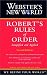 Webster's New World Robert's Rules of Order Simplified and Applied