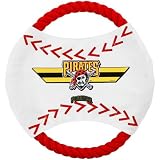 MLB Pittsburgh Pirates Flying Rope Disk Dog Toy