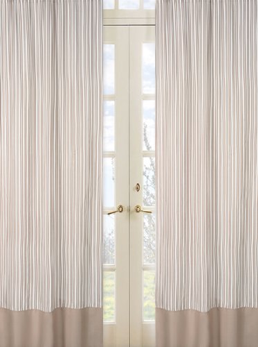 Giraffe Window Treatment Panels - Set of 2 by Sweet Jojo Designs