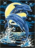 Dimensions Learn To Paint! Paint By Number Kit 9 Inch X12 Inch -Moonlight Dance