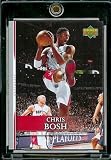 2007-08 Upper Deck First Edition # 190 Chris Bosh - NBA Basketball Trading Card in a Protective Display Case