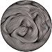 Weir Crafts Merino Wool Roving for Felting - Gray (1 Ounce)
