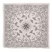 White New Paisley Bandannas W12S21D