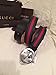 100% Authentic GG Silver Buckle Gucci Black leather belt Green/Red/Green