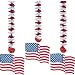 American Flag Dangling Cutout