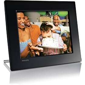 Philips High Resolution SPF2017/12 7" Inch Digital Photo Frame with built in 512mb memory