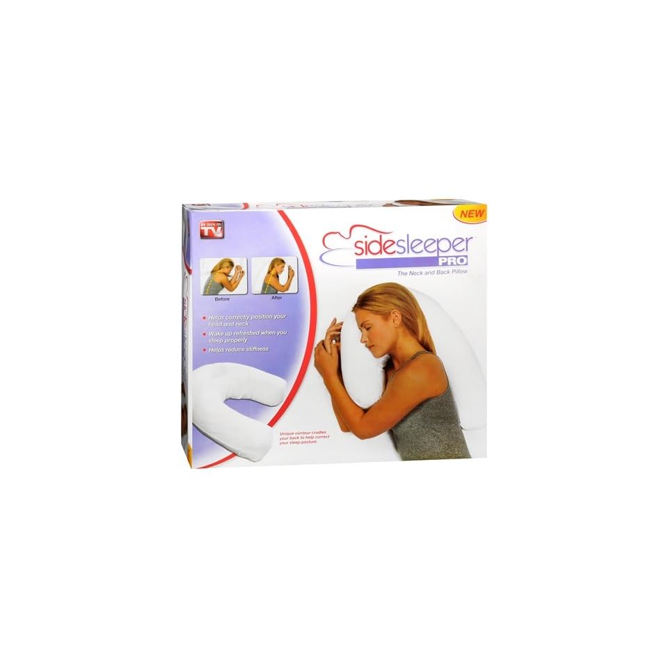 As Seen On Tv Side Sleeper Pro Neck And Back Pillow On Popscreen
