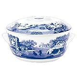 Spode Blue Italian Covered Round Casserole