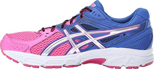 ASICS Women's GEL-Contend? 2 Pink/Silver/Dazzling Blue Sneaker 10.5 B (M)