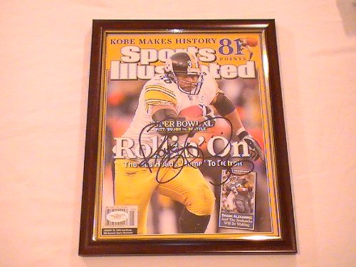 JAROME BETTIS SIGNED AUTOGRAPHED SPORTS ILLISTRATED MAGAZINE PITTSBURGH STEELERS COA + HOLOGRAM JSA