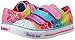 Skechers Kids Shuffles-Rainbow Madness Light-Up Sneaker (Little Kid),Multi,12 M US