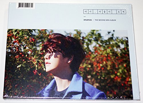 KYUHYUN SUPER JUNIOR - Fall, Once Again (2nd Mini Album) CD + Photo Booklet + Photocard + Folded Poster + Extra Gift Photocard