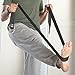 Yoga Strap: 100% Cotton, Chromed Rings, 1.5