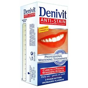 Denivit Anti-Stain Expert Professional Whitening Toothpaste 50ml