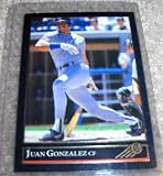 1992 Leaf Juan Gonzalez # 62 MLB Baseball Card