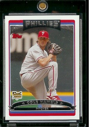 2006 Topps Update #145 Cole Hamels (RC) Philadelphia Phillies (RC - Rookie Card)