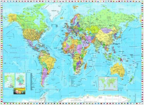Cover image : Perceptions World Map Wall Mural