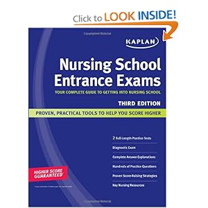 Kaplan Nursing School Entrance Exams (Book.