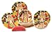 16pc Dinnerware set Country Calla Lilly Flower Ceramic