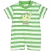 Sunshine Baby Dinosaur Green Stripe Romper