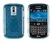 Soft Gel Circles Case for BlackBerry Bold 9000 - Blue