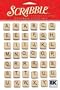 HASBRO FLAT SCRABBLE LETTERS