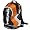 Orange/Black