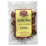 Spicy World Whole Nutmeg, 3.5-Ounce Bags (Pack of 8)