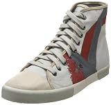 DASSLER by PUMA Black Label Men’s Wellenbande Mid CVS Bleach Sneaker,Silver Birch/Pompeian Red/Lead,39 EU/6 D US