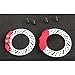 Hot Racing TTS3902 Brake disc Red caliper (2) tts