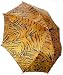 Rain or Sun Automatic Push Button Stick Tiger Animal Print Umbrella