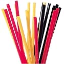 Trinkhalme Deutschland 25 cm L&auml;nge, 75er-Pack