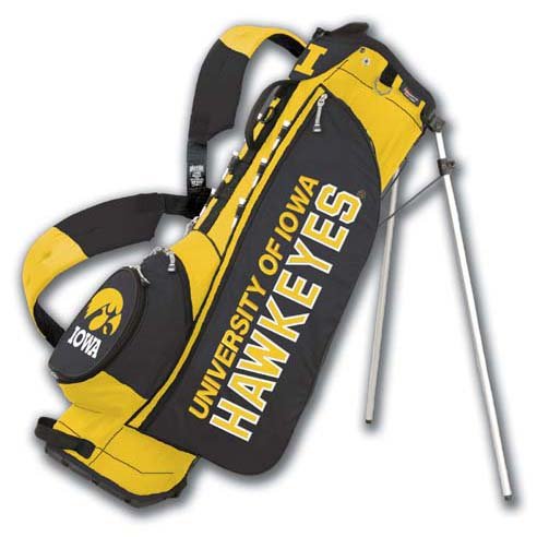 College Licensed Golf Stand Bag - Iowa