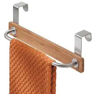 InterDesign 74322EU Formbu Porte serviette sur le placard Acier
