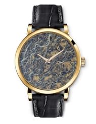 SPRAWL Aanalog Fashion Series Gold Ladies Watches of Genuine Black Leather Strap,Unique Wrist Watch for Women Girls Designed with Mountaintop