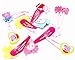 Peppa pig Hair Clips bows & hairpin / headwear, bob pins, hair jewelry, for baby & toddler & Children & girl(5 matching pairs)(set of 10) (10 PCS)