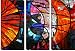 Stained Glass Window Canvas Painting Art Print #8 61