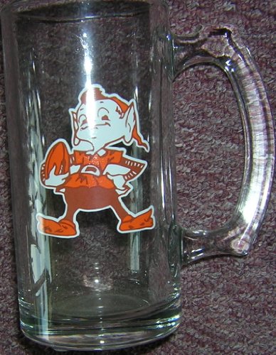 Cleveland Browns Brownie Elf Beer Mug W/handle 12oz