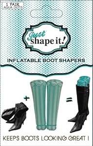 Just Shape it! - Inflatable Boot Tree Shapers - Aqua Dots