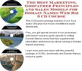 The Best Marketing, Godfather Principles and Sales Models for Domain Names Web Biz 3 CD Course 51EhKMKY2GL. SL160 The Best Marketing, Godfather Principles and Sales Models for Domain Names Web Biz 3 CD Course