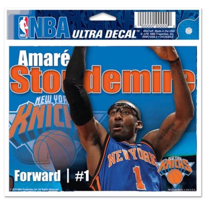 NEW YORK KNICKS 5"X6" ULTRA DECAL WINDOW CLING