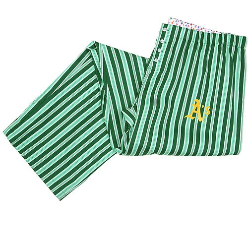 Buy Oakland Athletics Ladies Striped Print Lounge Pant by Concepts Sport by MLB College Concepts