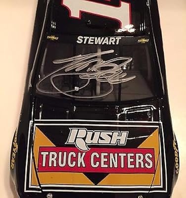 2014 Tony Stewart Rush Trucks Bass Pro Shops Signed #14 1/24 Diecast Car - Autographed Diecast Cars