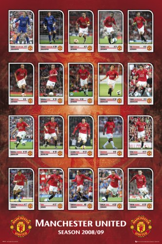 GB eye Ltd, Manchester United, Squad Profiles, Maxi Poster, (61 x 91.5 cm), SP0573