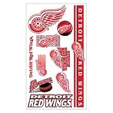 Detroit Red Wings Temporary Body Tattoos 3 Pack