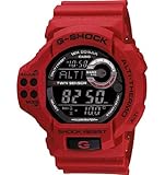 Casio Mens Red G-Shock Twin Sensor - Altimeter - Barometer - Thermometer