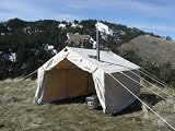 Magnum Canvas Wall Tent 10' X 12' X 5'