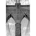 Brooklyn Bridge Gallery Wrapped Canvas - 24x36"